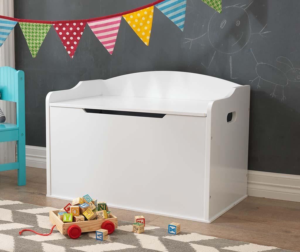 mamas and papas white toy box