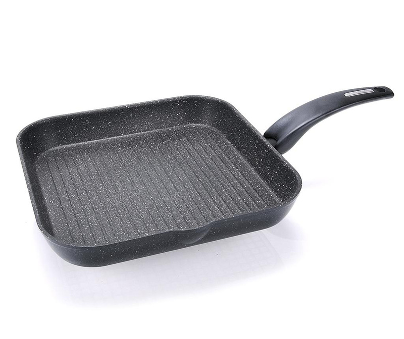 Tigaie Grill Granit Plus 28x28 Cm Vivre Ro