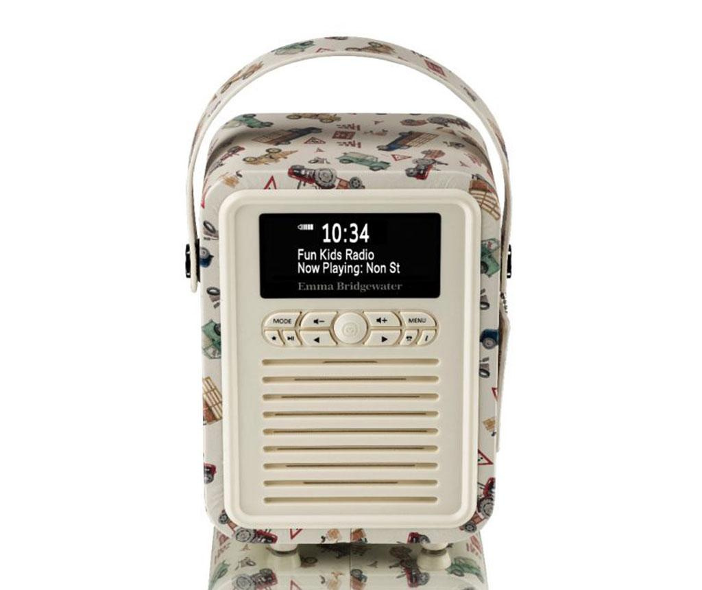 Prenosni FM radio z Bluetooth Retro Mini Emma Bridgewater